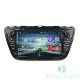 Android head unit Abyss Audio for Suzuki S Cross 2014
