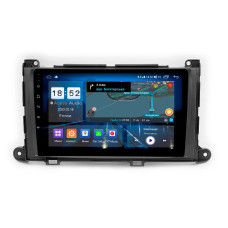 Android head unit Abyss Audio QX-9158 for Toyota Sienna 2009-2014