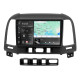 Wbudowana magnetofon Abyss Audio WR-9220 dla Hyundai Santa Fe (2006–2012).