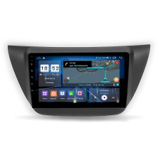 Fest eingebaute Magnetophon-Abyss Audio QX-9244 für Mitsubishi Lancer IX (2006–2010).