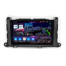 Android head unit Abyss Audio QXR-9158 for Toyota Sienna 2009-2014