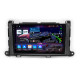 Android head unit Abyss Audio QXR-9158 for Toyota Sienna 2009-2014