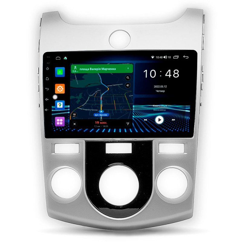 Android head unit Abyss Audio MS-9195 for KIA Cerato（Air Conditioning） 2008-2012