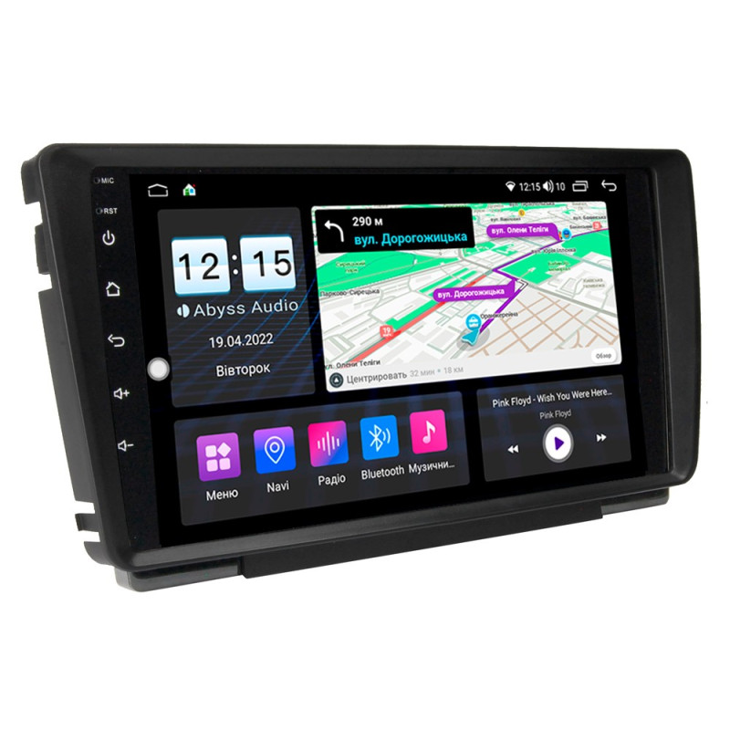 Android head unit Abyss Audio MS-0343 for Skoda Yeti 2009-2017