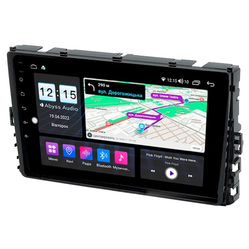 Android head unit Abyss Audio MS-9383 for Volkswagen Arteon / Atlas / Caravelle, Transporter (T6) / Golf / Jetta / Passat / Polo / Teramont / Tiguan 2017+