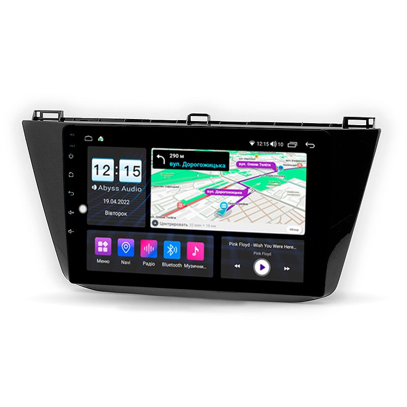 Android head unit Abyss Audio MS-0376 for Volkswagen Tiguan 2016+