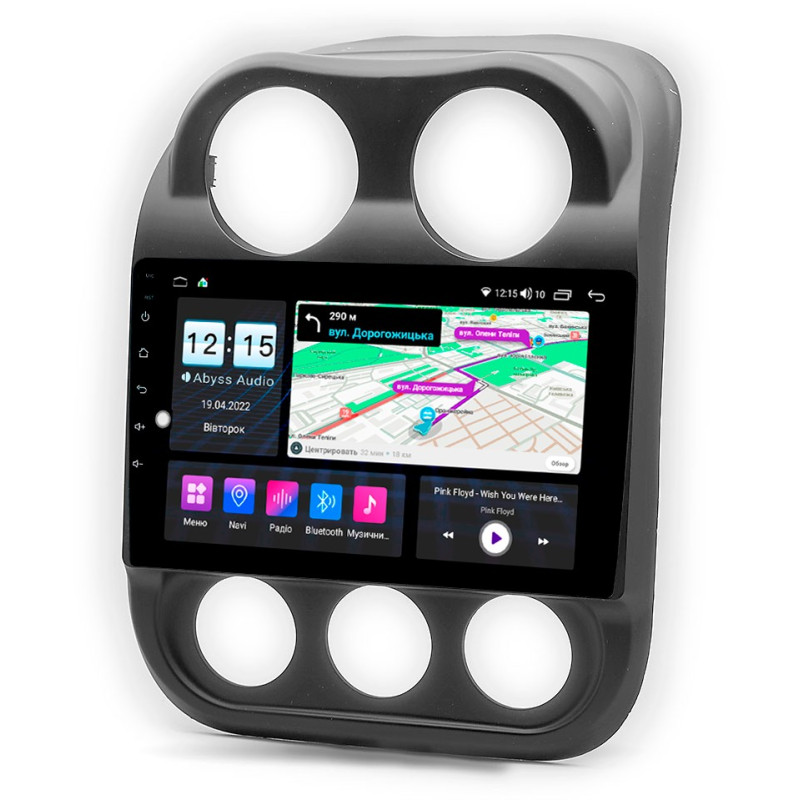 Odtwarzacz CD/DVD Abyss Audio MS-0180 do Jeep Compass (2010–2016)
