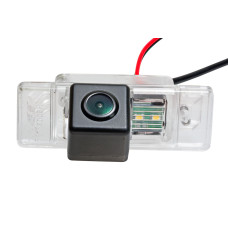 Cámara de visión trasera Fighter CS-HCCD+FM-74 para Peugeot 208, 2008