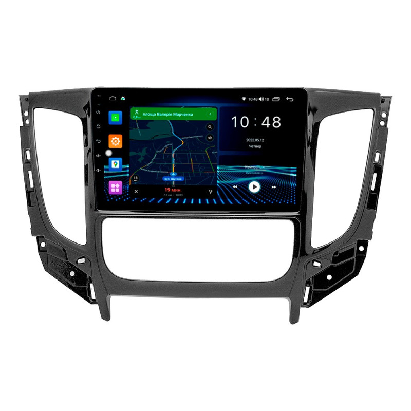 Android head unit Abyss Audio MP-9248 for Mitsubishi Pajero Sport
