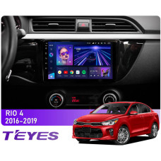 Android head unit Teyes CC3L 4+32 Gb Kia RIO 4 (K2) 2016-2019 (A) 9″