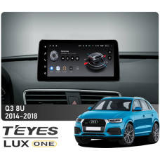 Android head unit Teyes LUX ONE 6+128 Gb Audi Q3 8U 2014-2018 (B) 12.3″