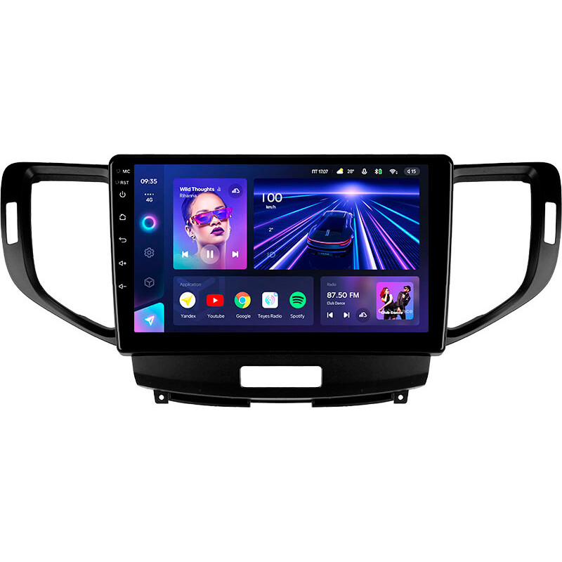 Android head unit Teyes CC3 4+64 Gb Honda Accord 8 2008-2012 9″