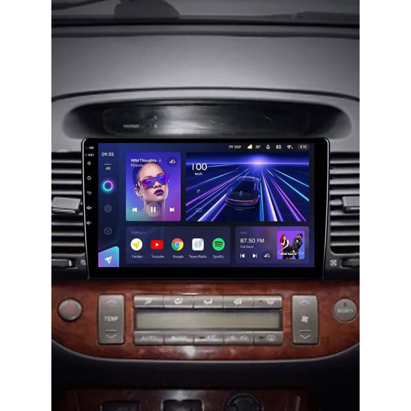 Stamm-Magnetbandgerät Teyes CC3 4+64 GB Toyota Camry XV30 (2001–2006, Modell A) (9