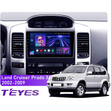Festplatten-Magnetophon Teyes CC3 4+64 GB für Toyota Land Cruiser Prado 120 / Lexus GX470 J120 (2002–2009, F1) (B) 9