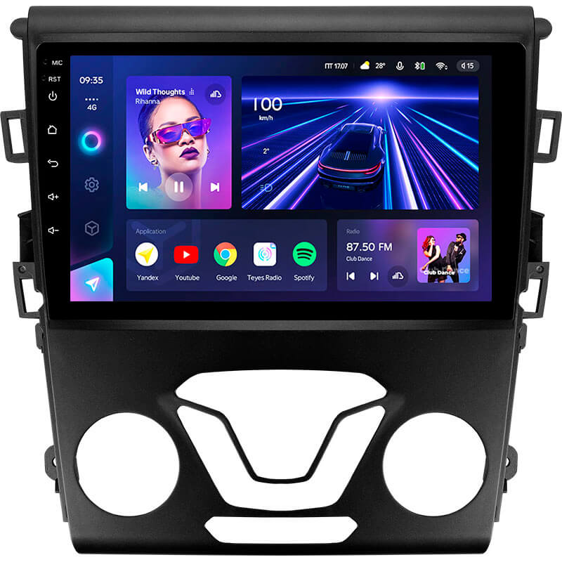 Android head unit Teyes CC3 4+64 Gb Ford Mondeo 5 (ZYJ) 2014-2019 9″