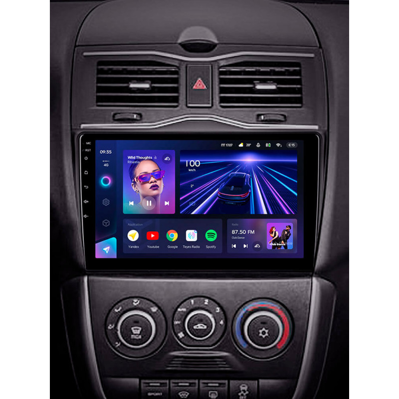Android head unit Teyes CC3 4+64 Gb LADA Granta Cross 2018-2023 9″