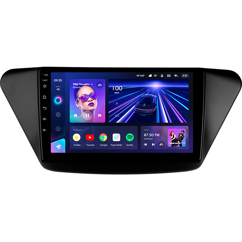 Android head unit Teyes CC3 4+64 Gb Lifan X50 2015-2019 9″