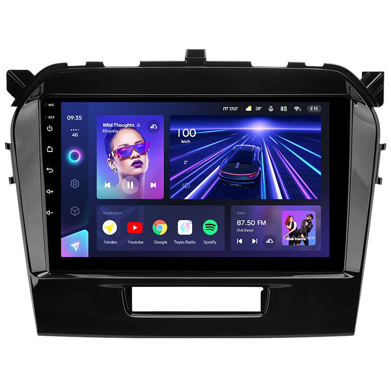 Android head unit Teyes CC3 4+64 Gb Suzuki Vitara 4 2014-2018 9″