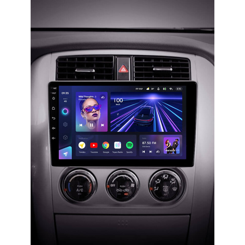 Android head unit Teyes CC3 4+64 Gb Suzuki Liana 1 2004-2008 9″