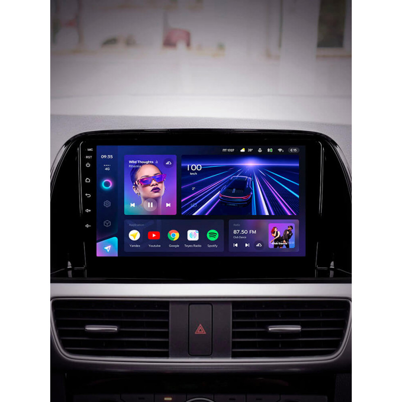 Android head unit Teyes CC3 4+64 Gb Mazda CX-5 1 KE 2012-2015 (B) 9″