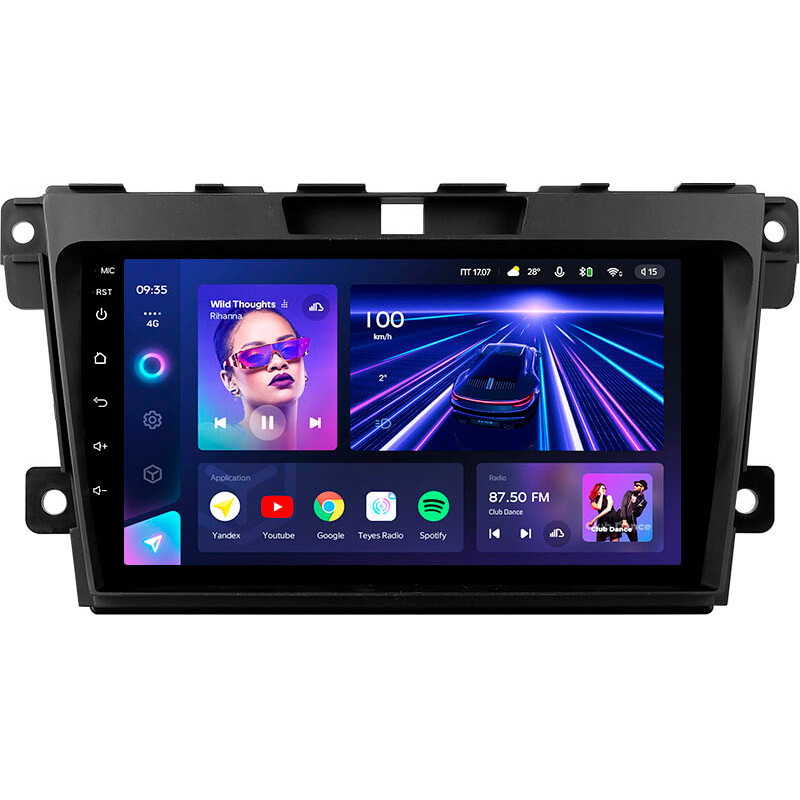 Android head unit Teyes CC3 4+64 Gb Mazda CX-7 ER 2009-2012 9″