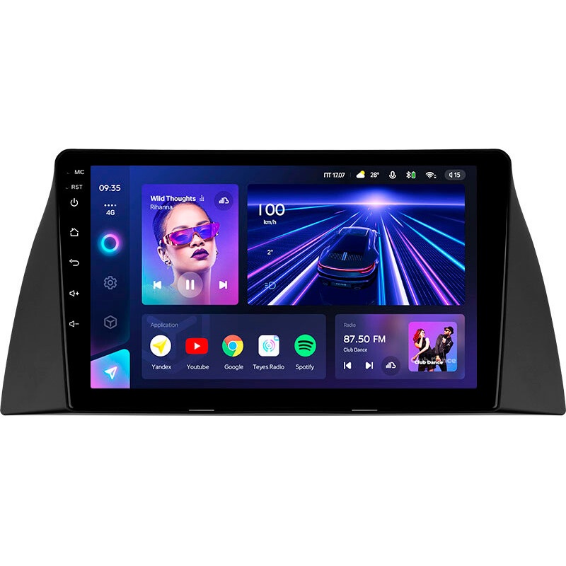Android head unit Teyes CC3 4+64 Gb Chery Tiggo T11 1 2005-2013 9″
