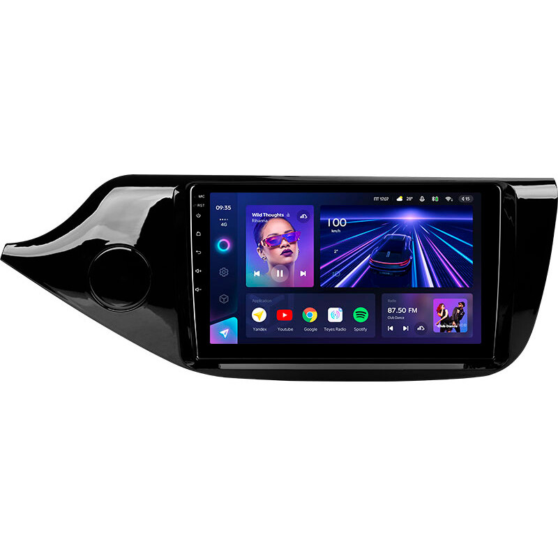 Android head unit Teyes CC3 4+64 Gb Kia Ceed 2 JD 2012-2018 9″