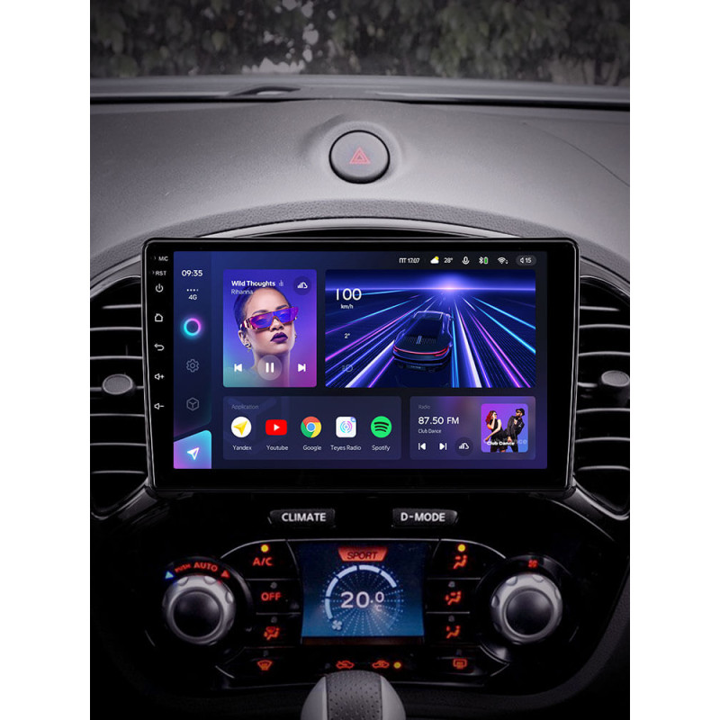 Android head unit Teyes CC3 4+64 Gb Nissan Juke 2010-2014 9″