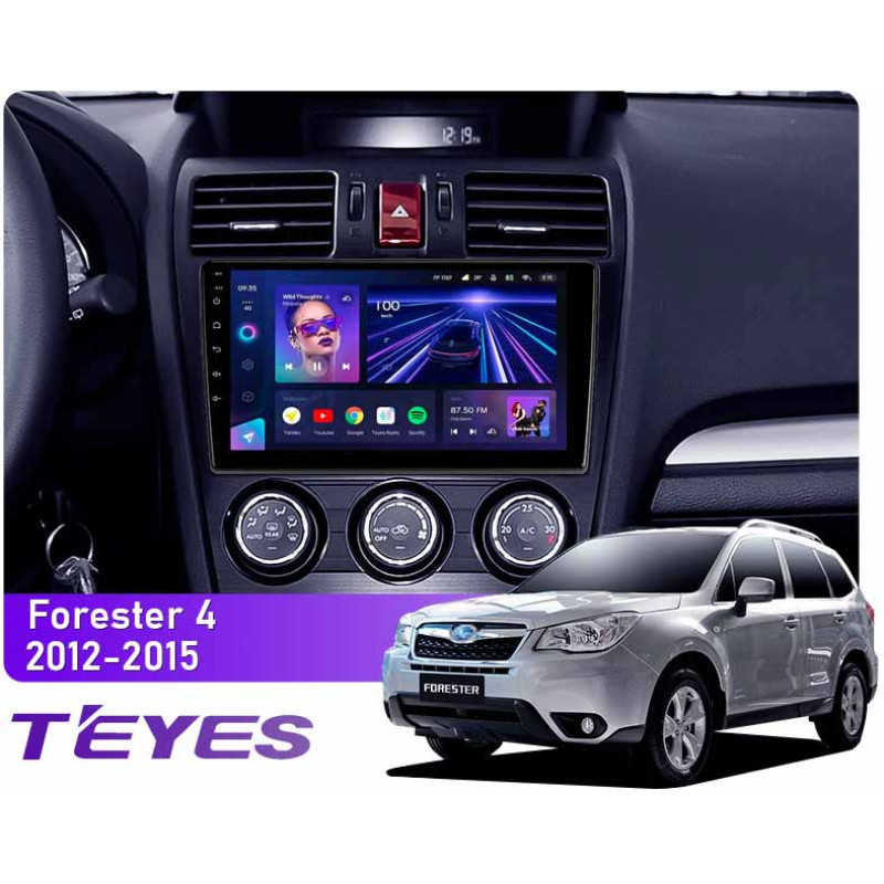 Stacja głośnikowa Teyes CC3 4+6 (64 GB) do Subaru Forester 4WD SJ (2012–2015) (A) 9