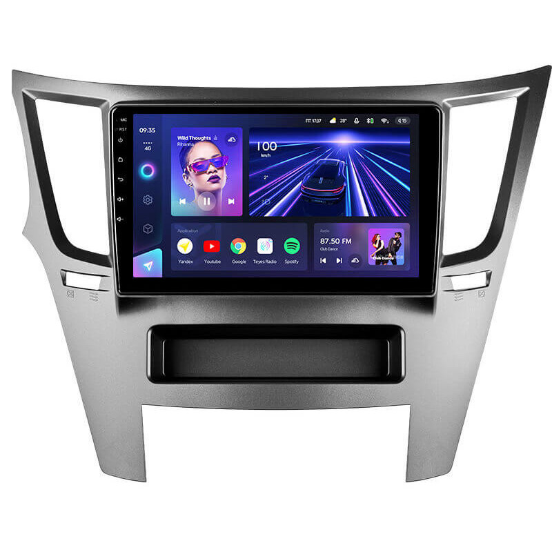 Android head unit Teyes CC3 4+64 Gb Subaru Outback 4, Legacy 5 2009-2014 9″