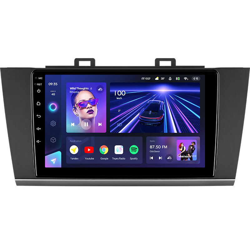 Android head unit Teyes CC3 4+64 Gb Subaru Outback 5 2014-2018, Legacy 6 2014-2017 9″