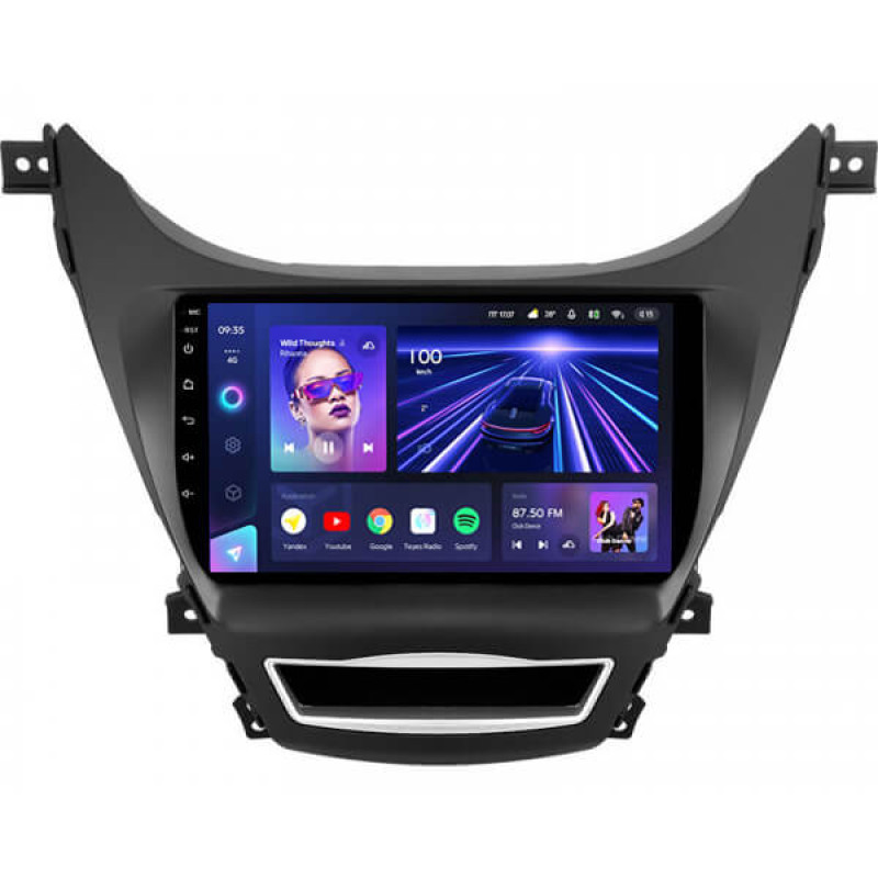 Android head unit Teyes CC3 4+64 Gb Hyundai Elantra 5 JK GD MD UD 2010-2016 (F1) 9″