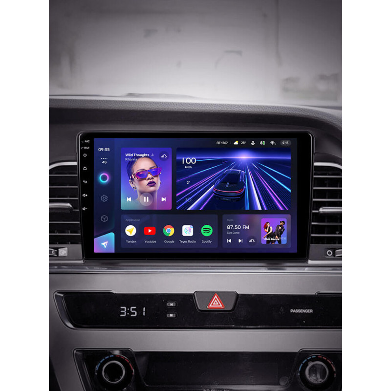 Android head unit Teyes CC3 4+64 Gb Hyundai Sonata 7 LF 2014-2017 (B) 9″