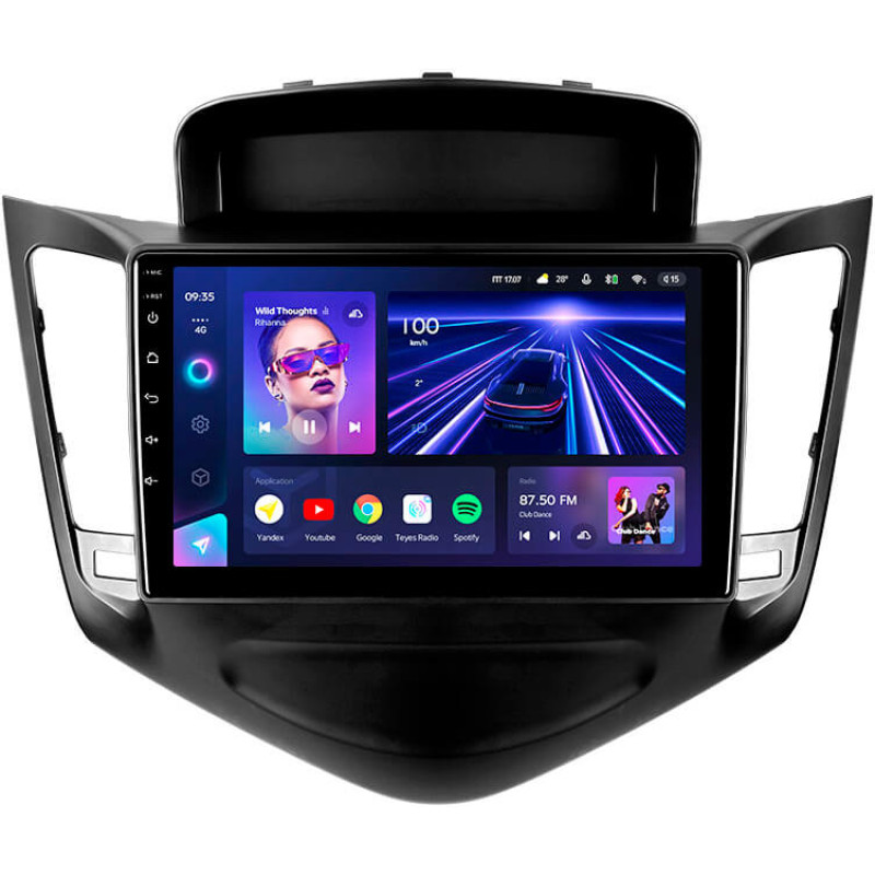Android head unit Teyes CC3 4+64 Gb Chevrolet Cruze J300 2008-2014 9″
