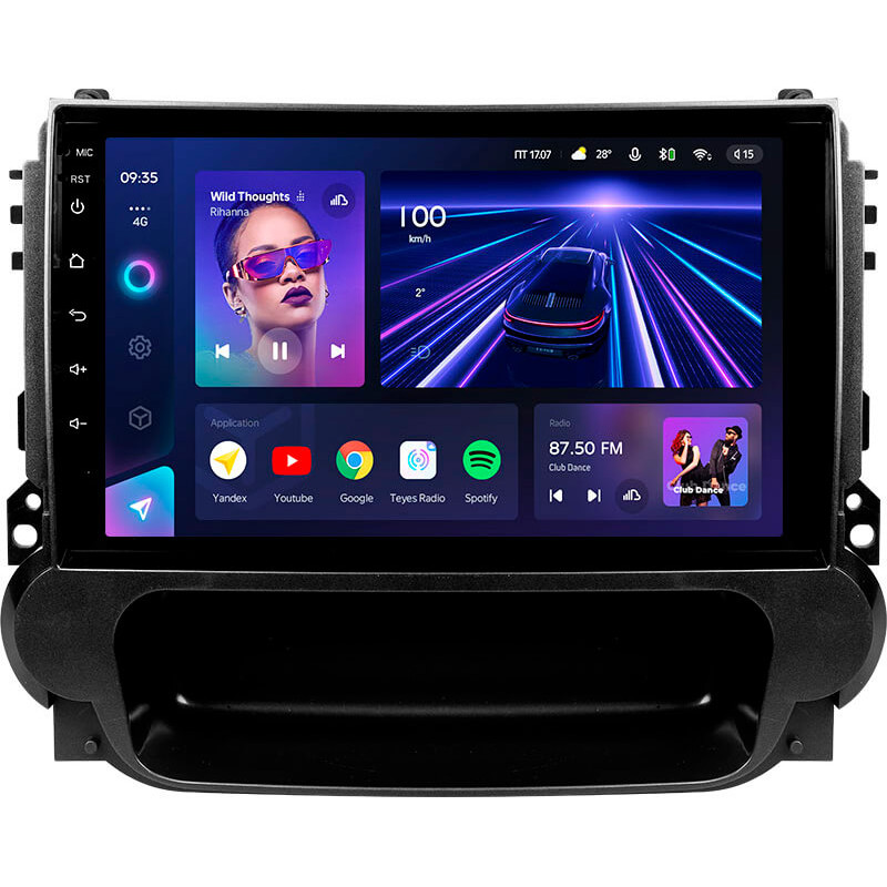 Android head unit Teyes CC3 4+64 Gb Chevrolet Malibu 8 2012-2015 9″