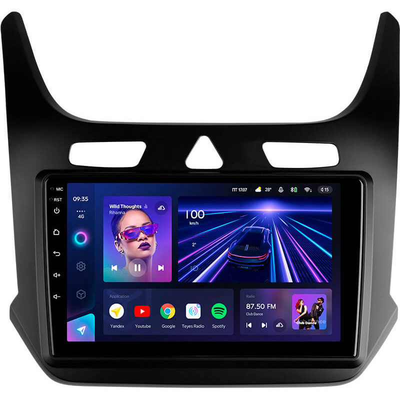 Android head unit Teyes CC3 4+64 Gb Chevrolet Cobalt 2 2011-2018 9″