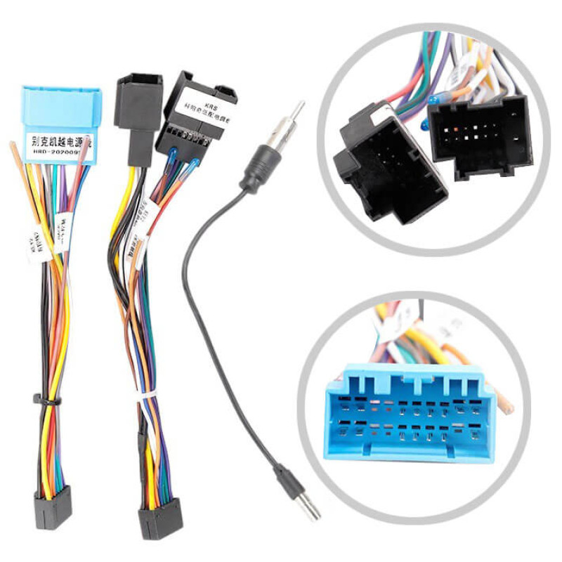 Festplattenradiosystem Teyes CC3 4+64 GB für Chevrolet Epica 1 (2006–2012) mit 9-Zoll-Display.