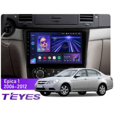 Festplattenradiosystem Teyes CC3 4+64 GB für Chevrolet Epica 1 (2006–2012) mit 9-Zoll-Display.