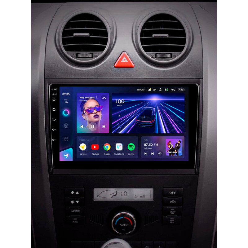 Android head unit Teyes CC3 4+64 Gb Great Wall Haval H3 H5 2011-2016 9″