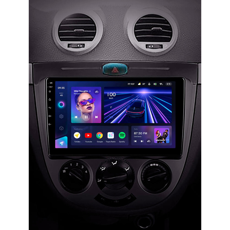 Android head unit Teyes CC3 4+64 Gb Chevrolet Lacetti J200, Buick Excelle Hrv 2004-2013 (F1) 9″