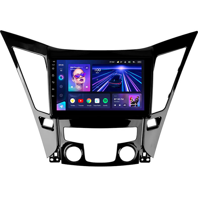 Android head unit Teyes CC3 4+64 Gb Hyundai Sonata 6 YF 2009-2014 (B) 9″
