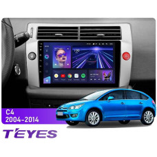 Android head unit Teyes CC3 4+64 Gb Citroen C4 LA LC C-Triomphe C-Quatre 2004-2014 9″