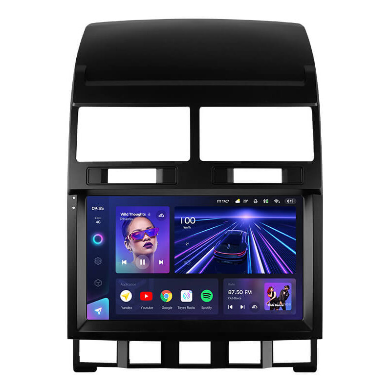 Android head unit Teyes CC3 4+64 Gb Volkswagen Touareg GP 2002-2010 (F1) 9″