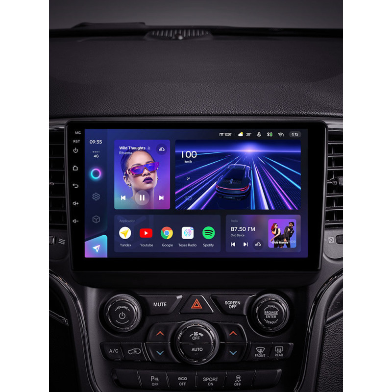Android head unit Teyes CC3 4+64 Gb Jeep Grand Cherokee WK2 2013-2020 (F1) 9″