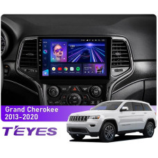 Android head unit Teyes CC3 4+64 Gb Jeep Grand Cherokee WK2 2013-2020 (F1) 9″