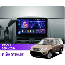 Android head unit Teyes CC3 4+64 Gb Honda CR-V 2 2001-2006 9″