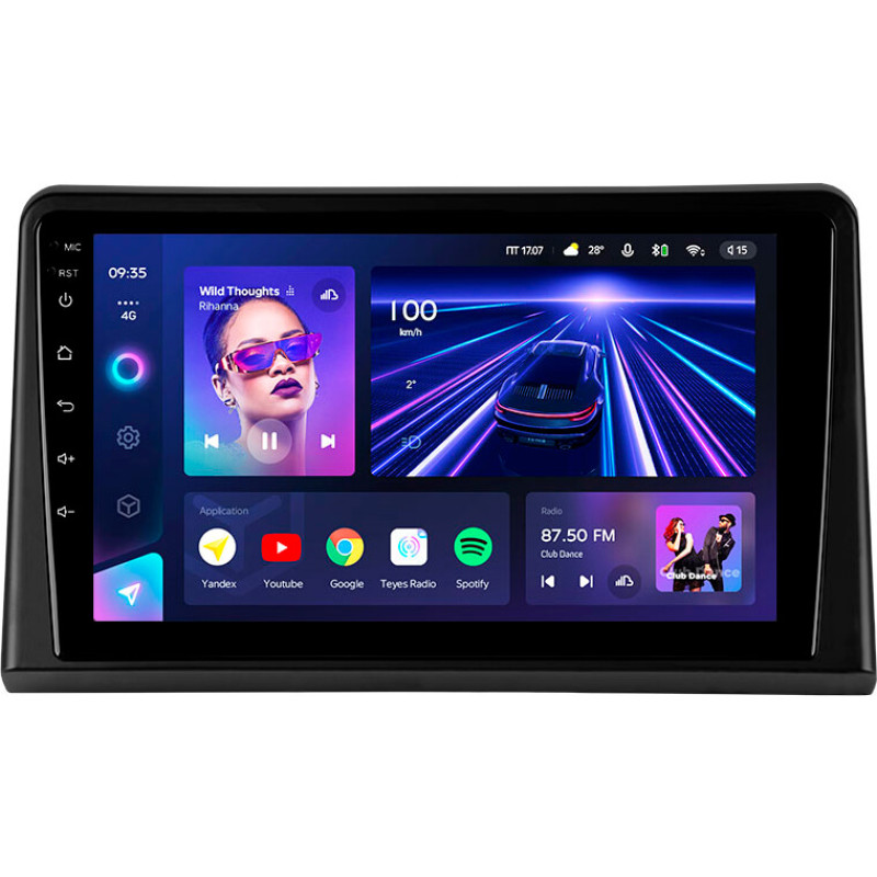 Android head unit Teyes CC3 4+64 Gb Hyundai Sonata 7 LF 2017-2019 9″