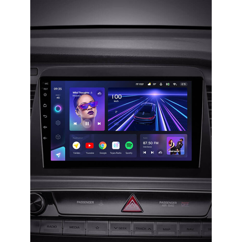 Android head unit Teyes CC3 4+64 Gb Hyundai Sonata 7 LF 2017-2019 9″