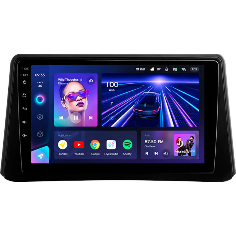 Android head unit Teyes CC3 4+64 Gb Opel Mokka 1 2012-2016 9″
