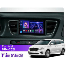 Android head unit Teyes CC3 4+64 Gb Kia Carnival 3 YP 2014-2021 (F1) (A) 9″